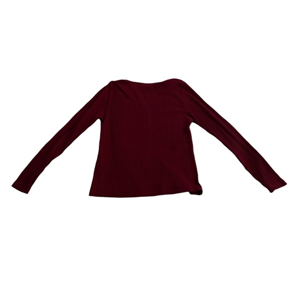 Maroon Polo sweater size L - Picture 2 of 3